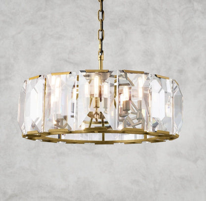 Harloow Crystal Round Chandelier 19", 31", 43", 60"