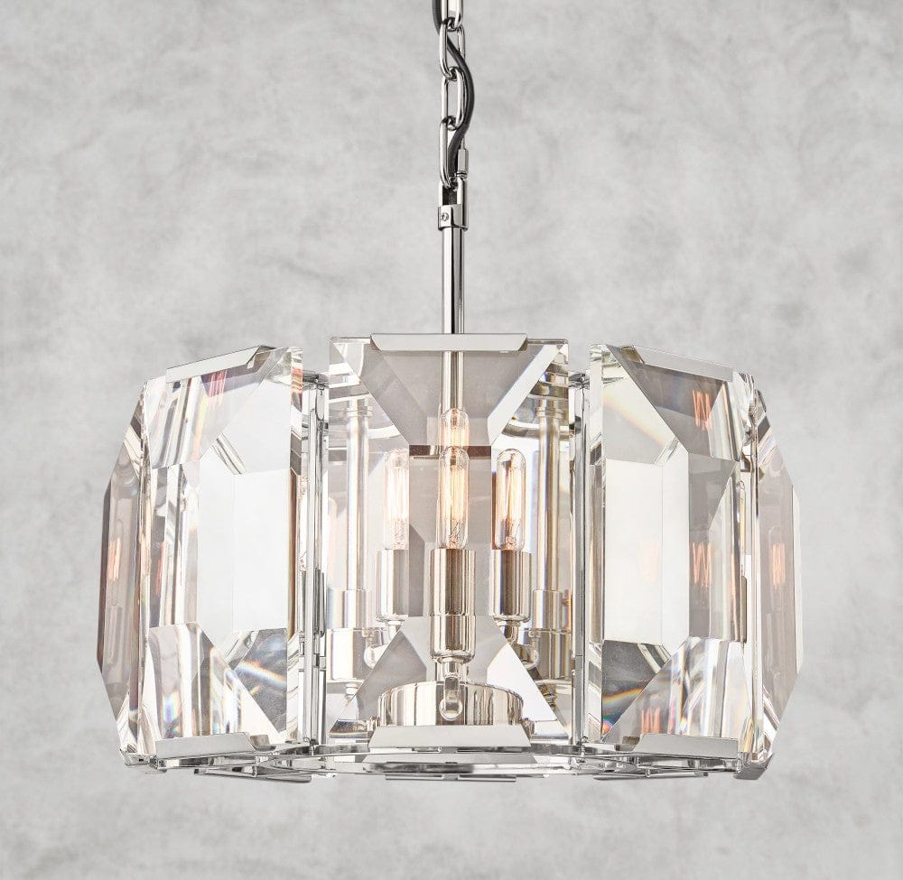 Harloow Crystal Round Chandelier 19", 31", 43", 60"