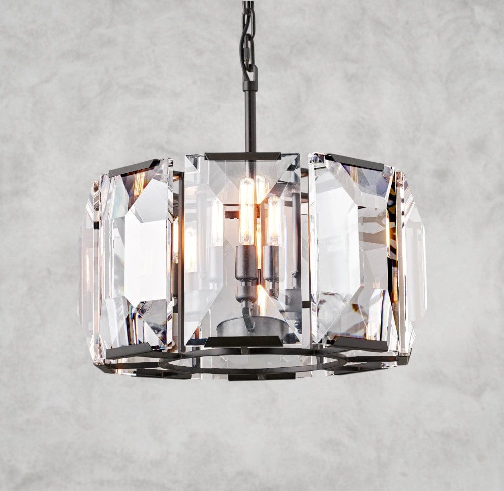 Harloow Crystal Round Chandelier 19", 31", 43", 60"
