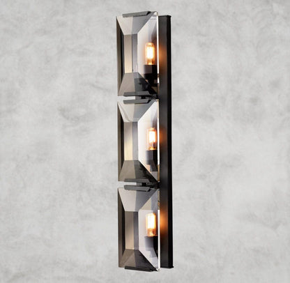 Harlow Crystal Triple Sconce