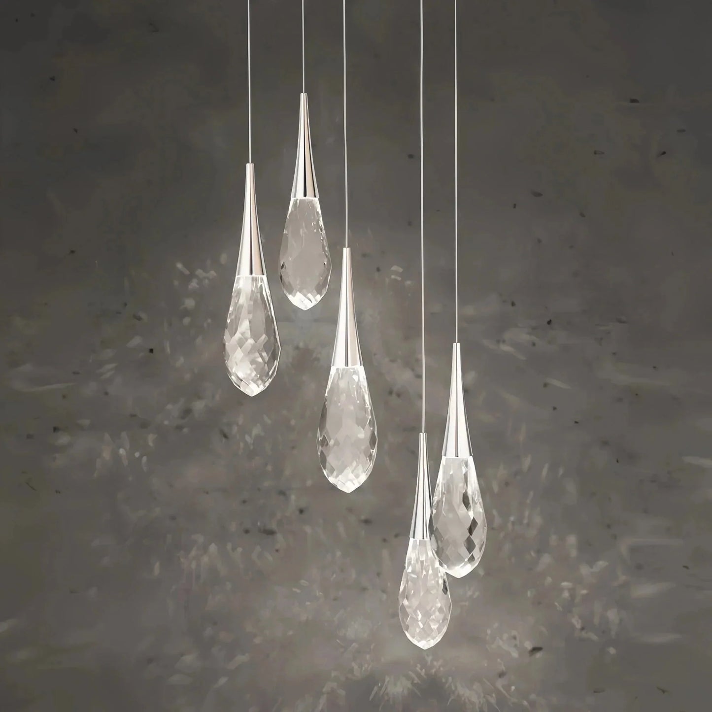 Hellebore LED Multi Light Pendant Light Round Chandelier