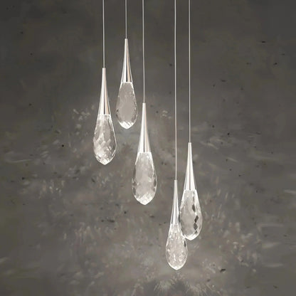 Hellebore LED Multi Light Pendant Light Round Chandelier