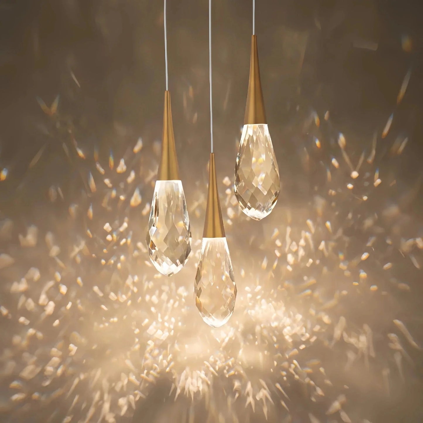 Hellebore LED Multi Light Pendant Light Round Chandelier