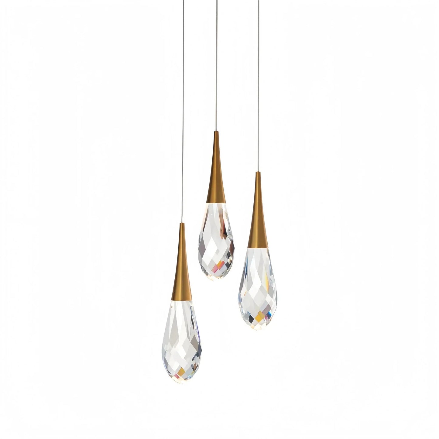 Hellebore LED Multi Light Pendant Light Round Chandelier
