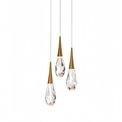 Hellebore LED Multi Light Pendant Light Round Chandelier