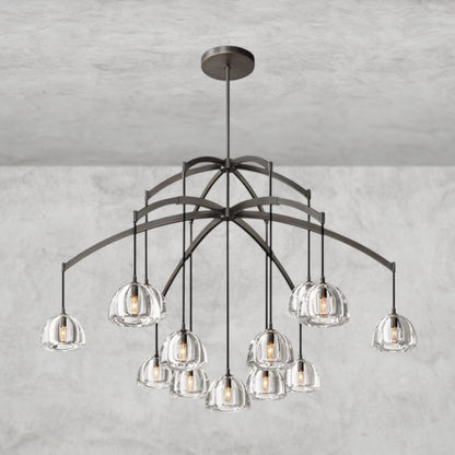 Hemispphere Round Chandelier 36" 48" 60"