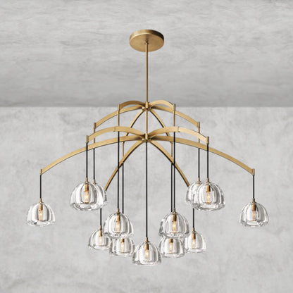 Hemispphere Round Chandelier 36" 48" 60"
