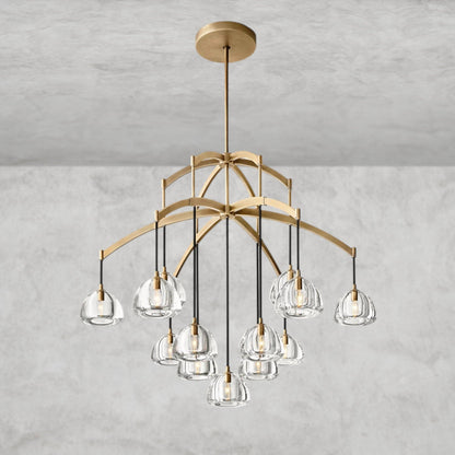 Hemispphere Round Chandelier 36" 48" 60"