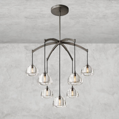 Hemispphere Round Chandelier 36" 48" 60"