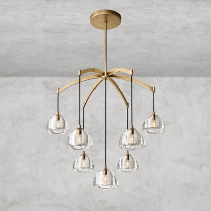 Hemispphere Round Chandelier 36" 48" 60"