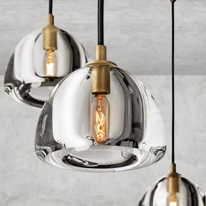 Hemispphere Round Chandelier 36" 48" 60"