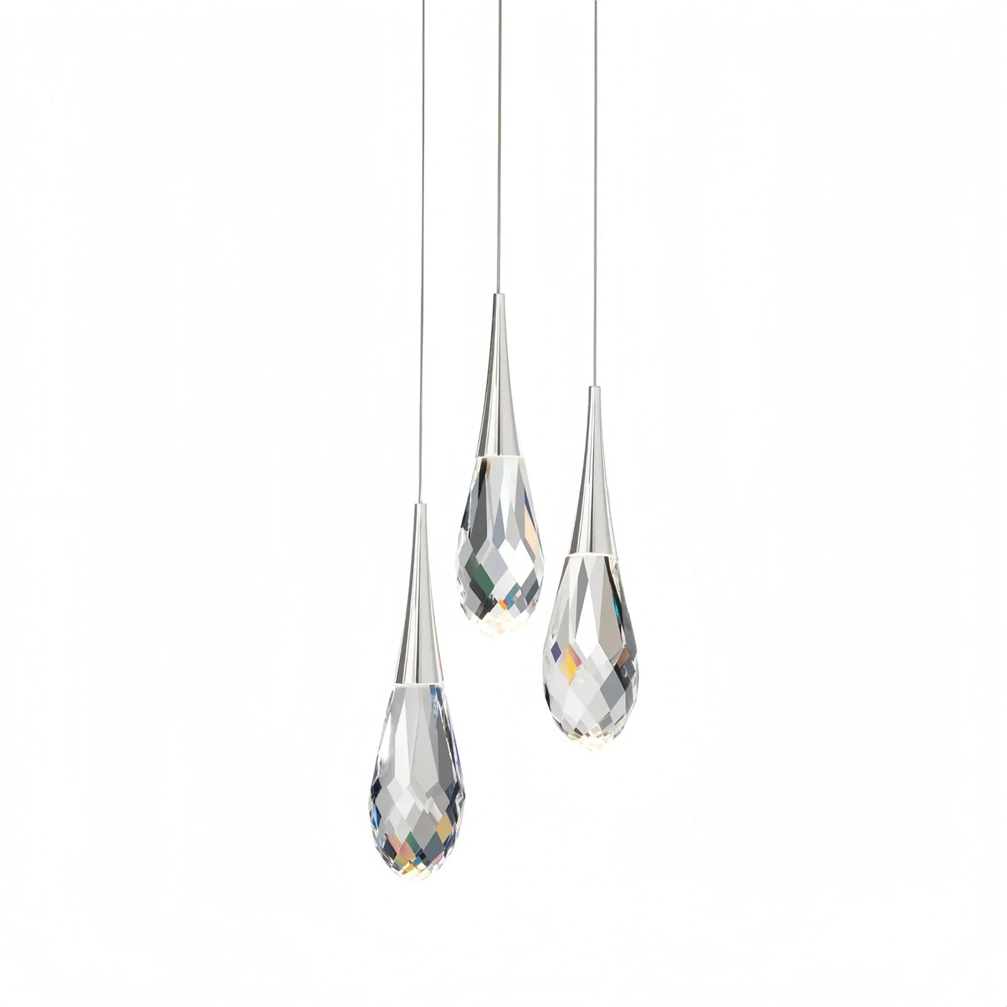 Hellebore LED Multi Light Pendant Light Round Chandelier