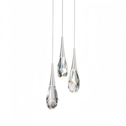 Hellebore LED Multi Light Pendant Light Round Chandelier