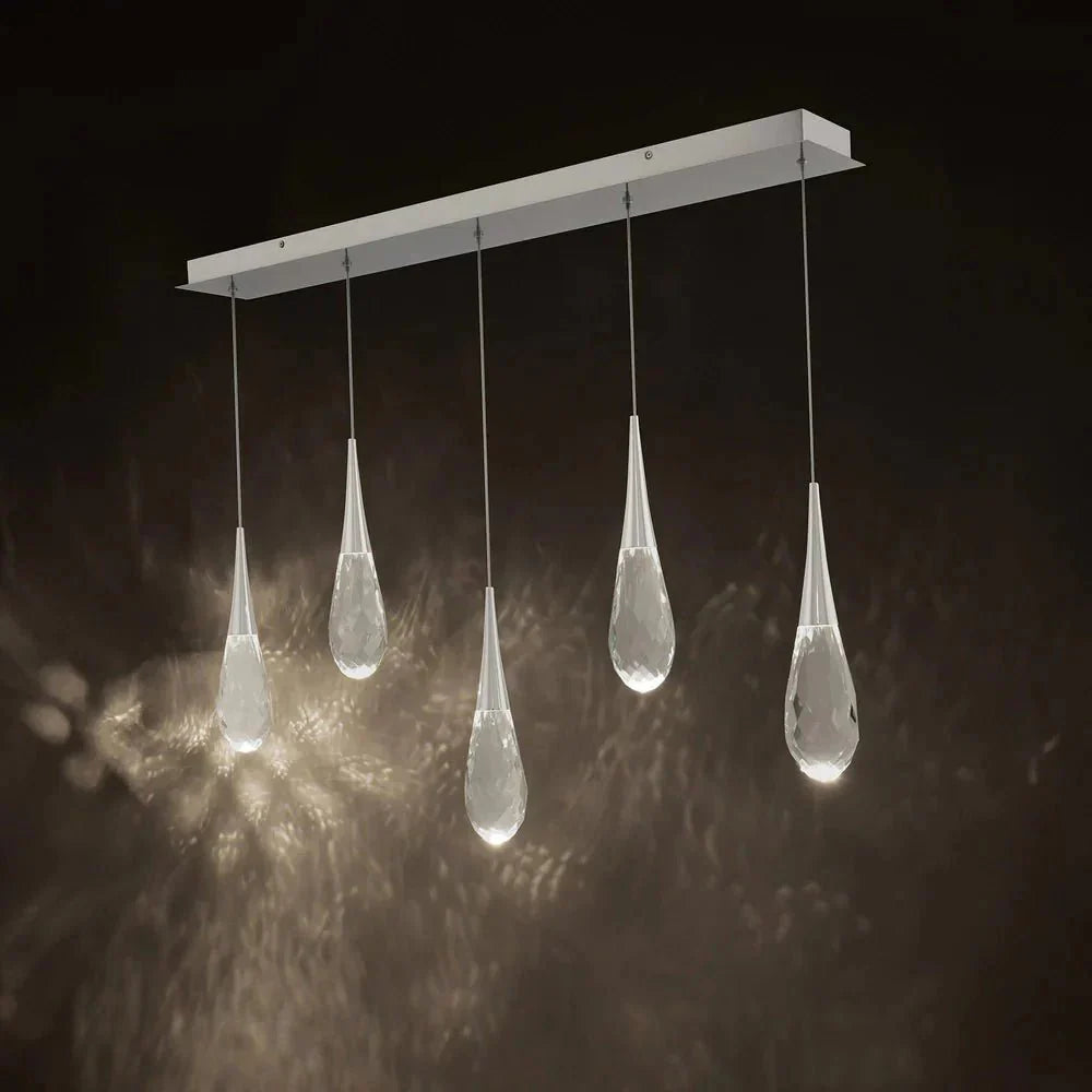 Hellebore Linear LED Multi Pendant Light