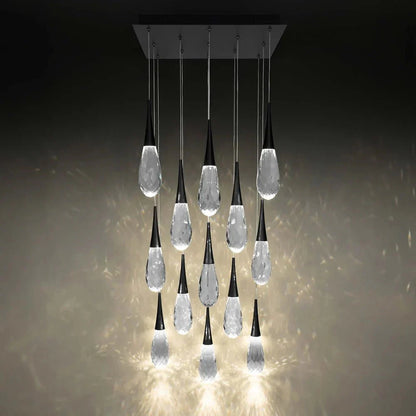 Hellebore Square LED Multi Pendant Light