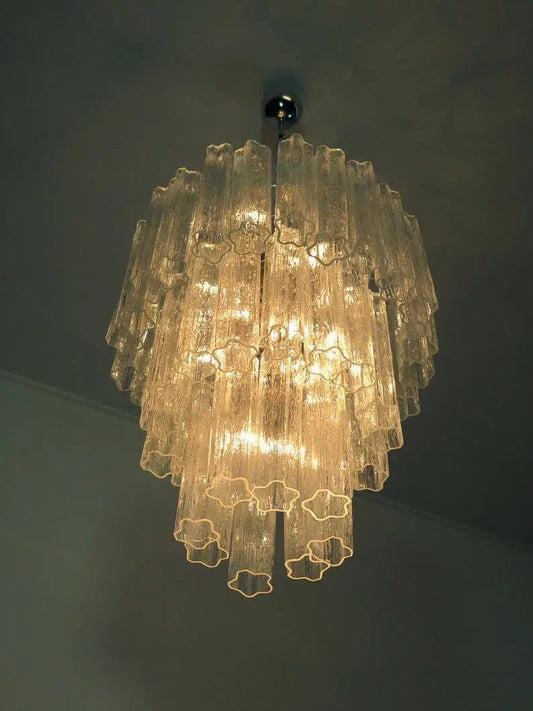 Muraano Transparent Chandelier 48 tubes