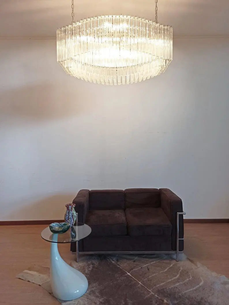 Muraano Transparent Pagoda Chandelier 292 prisms