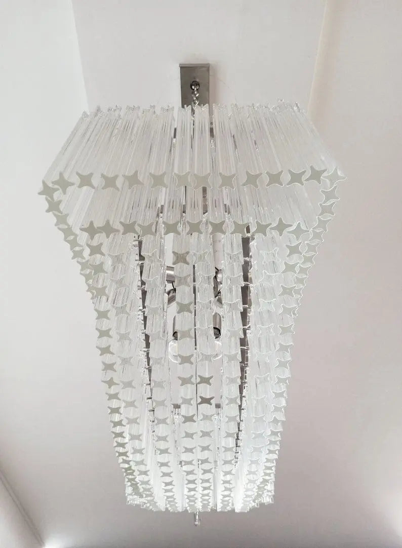Muraano Transparent Pagoda Chandelier 292 prisms
