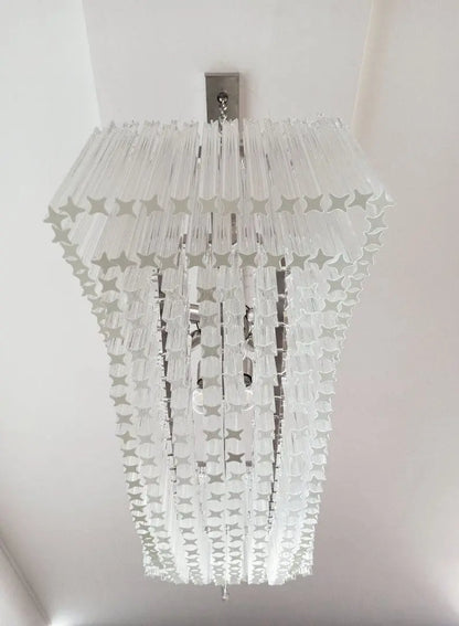 Muraano Transparent Pagoda Chandelier 292 prisms