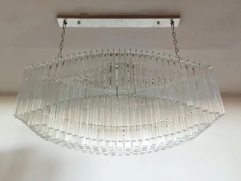 Muraano Transparent Pagoda Chandelier 292 prisms