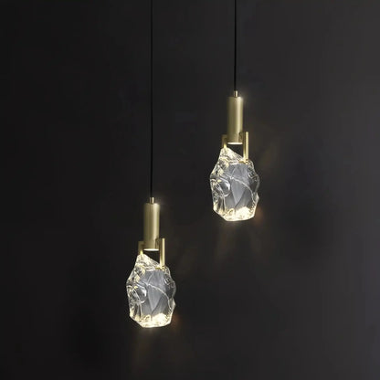 Irregular crystal pendant 6 styles
