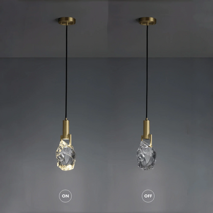 Irregular crystal pendant 6 styles