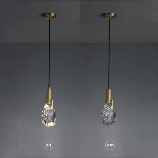 Irregular crystal pendant 6 styles