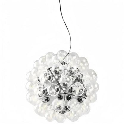 Italian Designer Creative Glass Ball Chandelier Scandinavian Dandelion Hallway/Entryway/Staircase Light Fixture