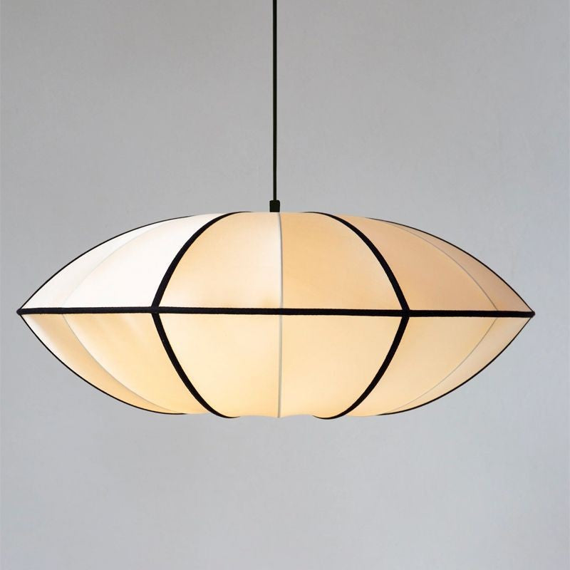 Japanese Retro Fabric Ceiling Light