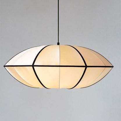 Japanese Retro Fabric Ceiling Light
