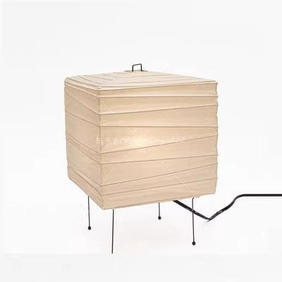 Japanese-Style Rice Paper Floor Lamp