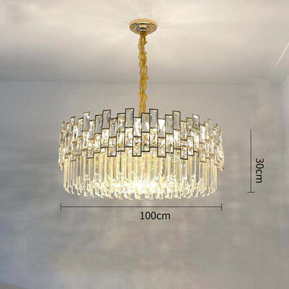 Kate Double Tier Crystal Chandelier