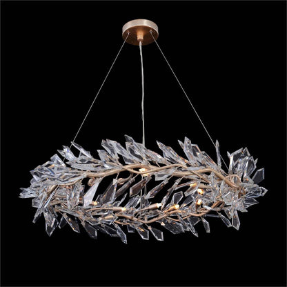 Kotta Twelve-Light Cut-Crystal Pendant Chandelier