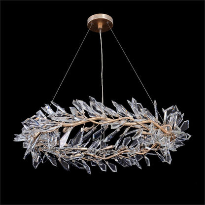 Kotta Twelve-Light Cut-Crystal Pendant Chandelier