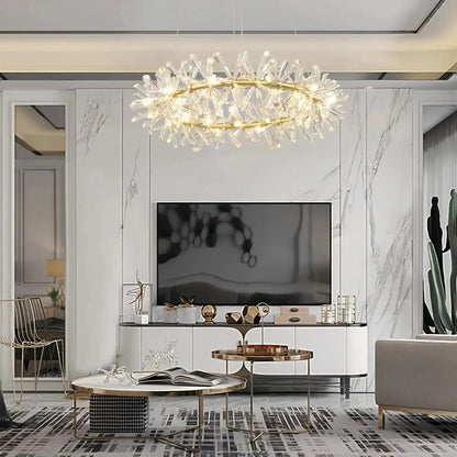 Kylia Ring Crystal Chandelier