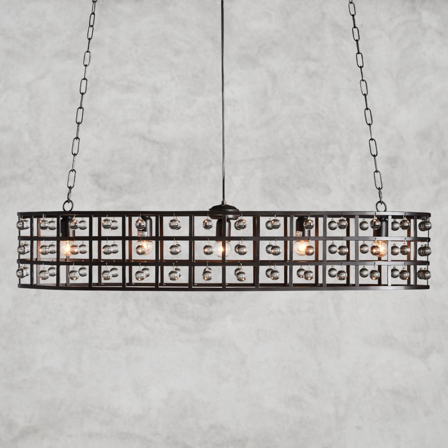 La Cage Oval Chandelier