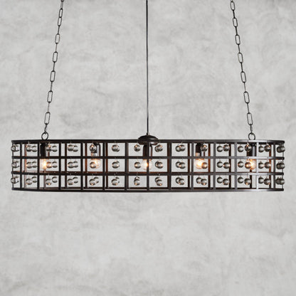 La Cage Oval Chandelier
