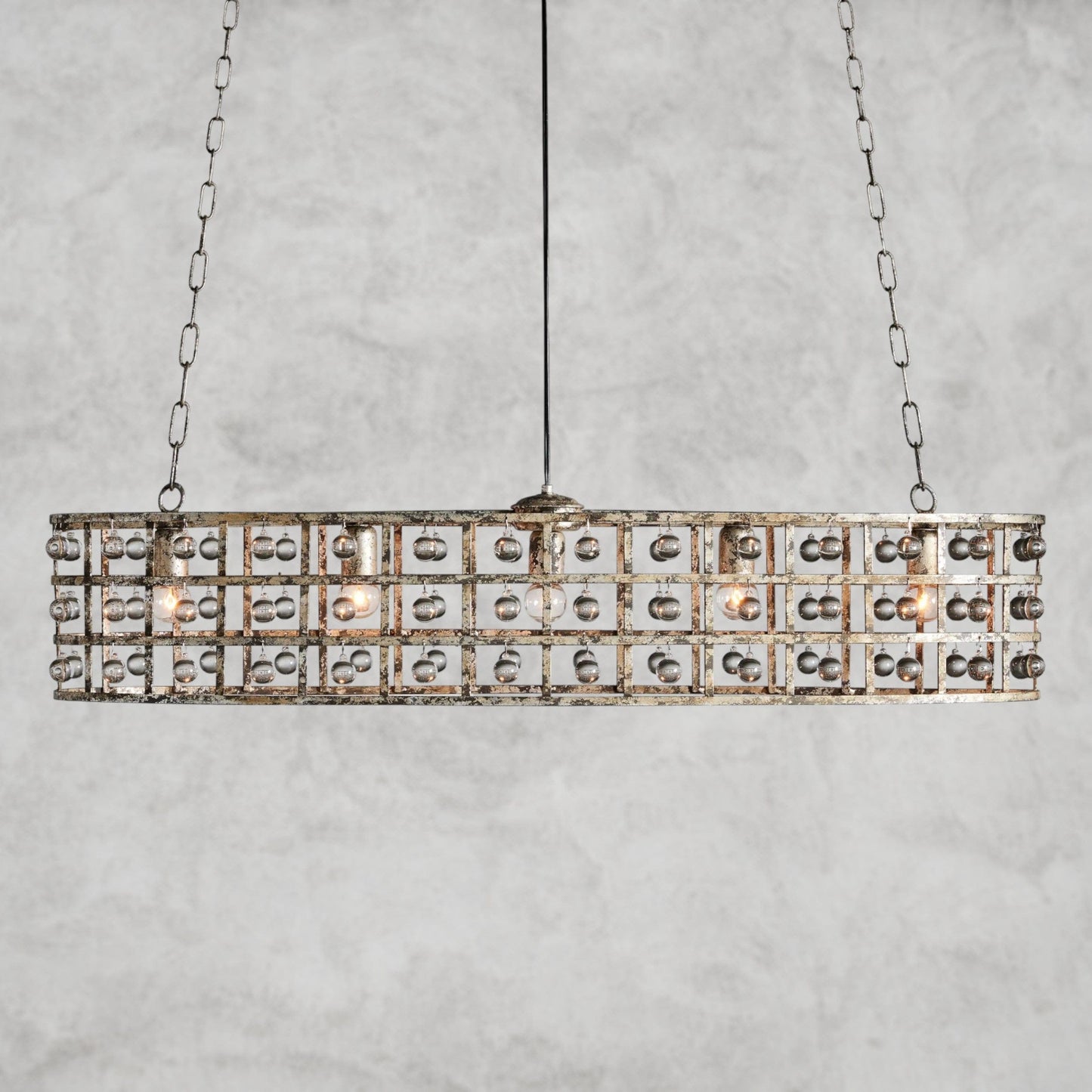 La Cage Oval Chandelier