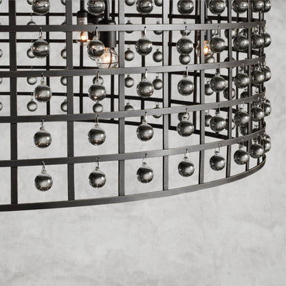 La Cage Round Chandelier 6", 8", 12"