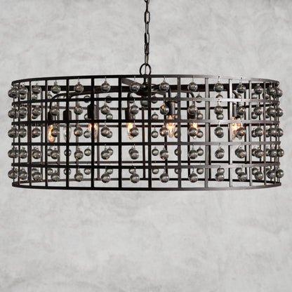 La Cage Round Chandelier 6", 8", 12"
