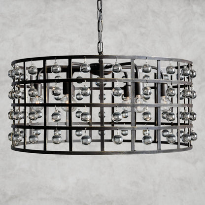 La Cage Round Chandelier 6", 8", 12"