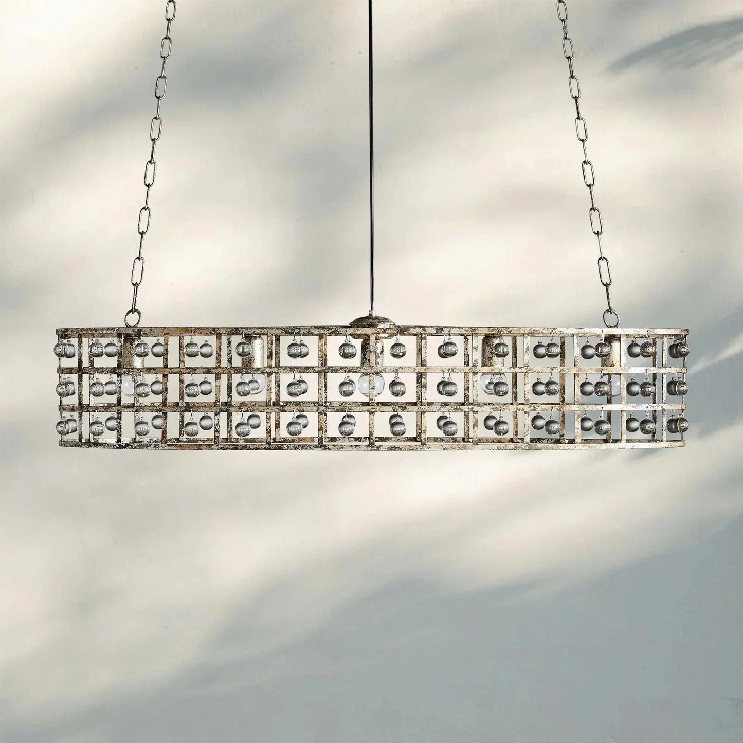 La Caged 5-Light Oval Chandelier