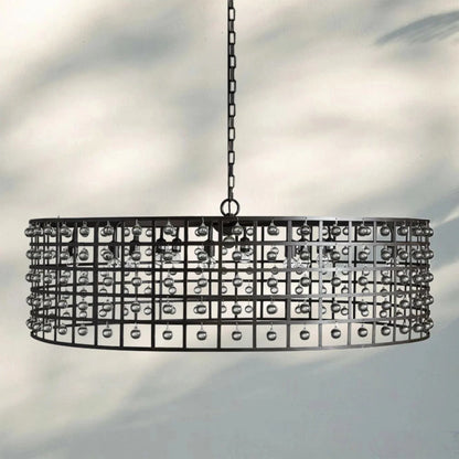 La Caged Round Chandelier 6/8/12 Light