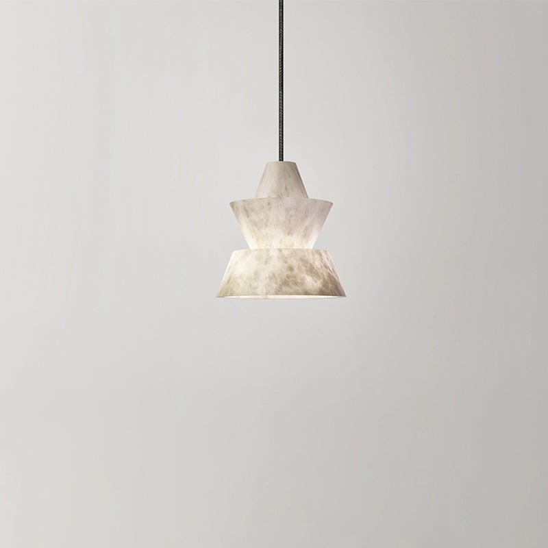 Lab Small Alabaster Coffee Table Pendant, Modern Pendant Light Besides Bed