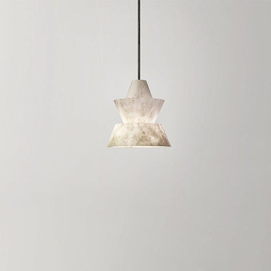 Lab Small Alabaster Coffee Table Pendant, Modern Pendant Light Besides Bed