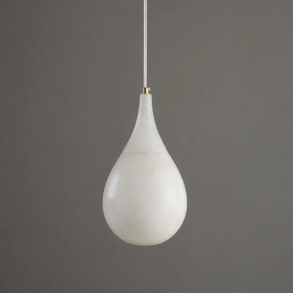 Larry Alabaster Rain Modern Pendant Light
