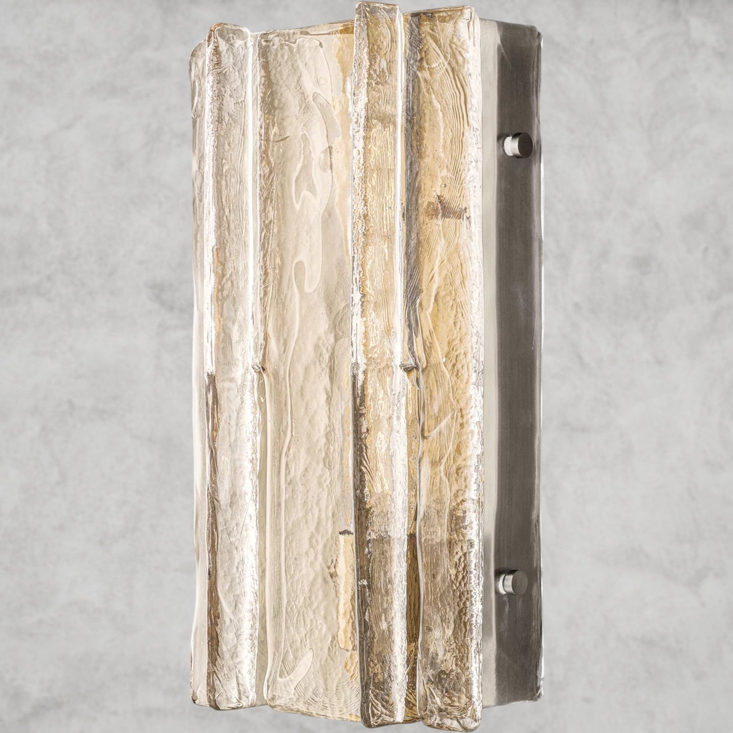 Lattice Clear Glass Sconce 15", 30"