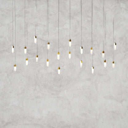 Leo Chandelier-20 Drop Rectangle