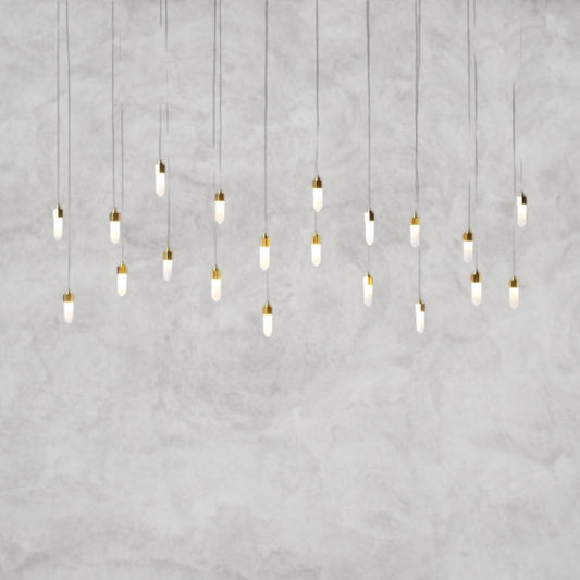 Leo Chandelier-20 Drop Rectangle