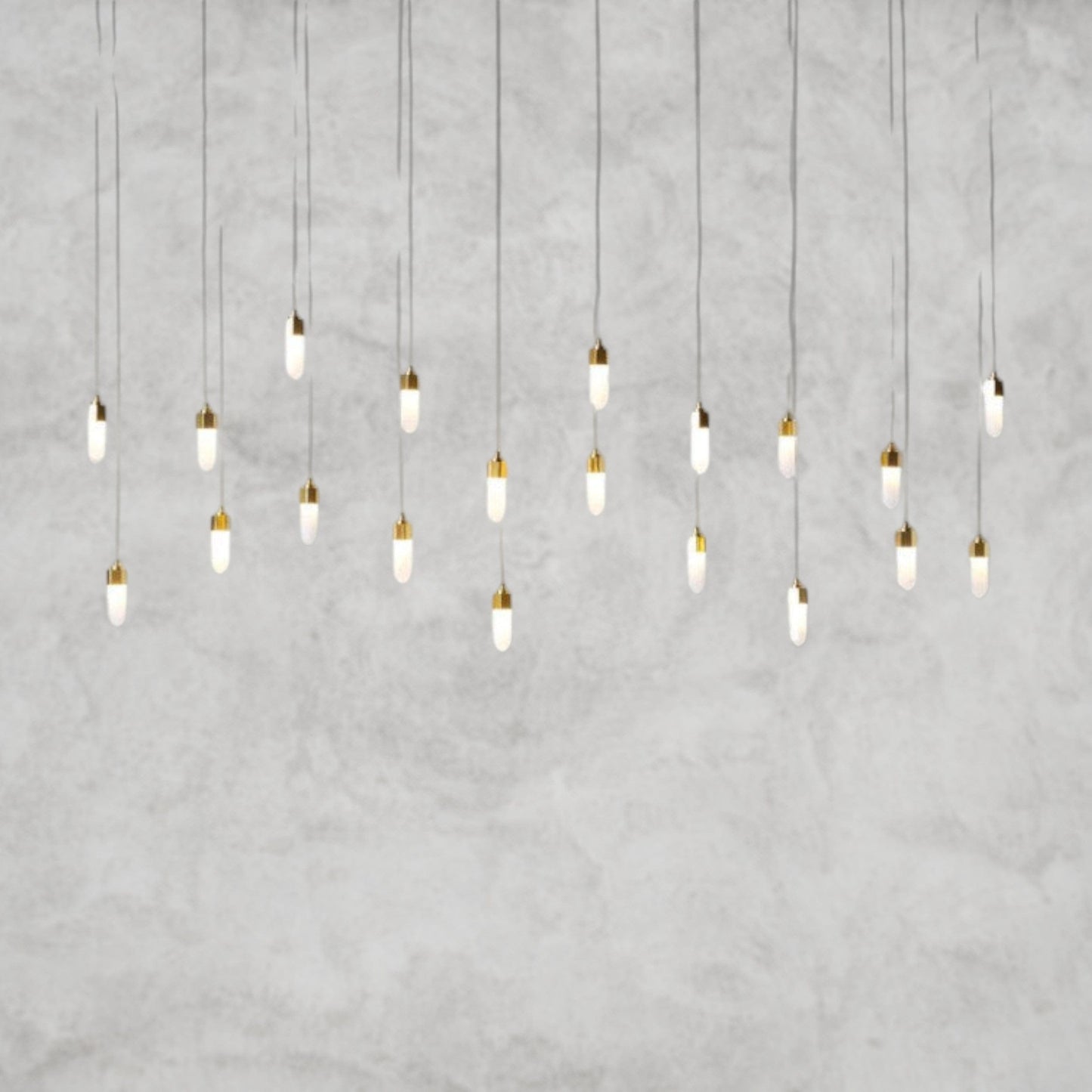 Leo Chandelier-20 Drop Rectangle